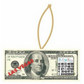 LV Bingo $100 Bill Ornament w/ Clear Mirrored Back (12 Square Inch)